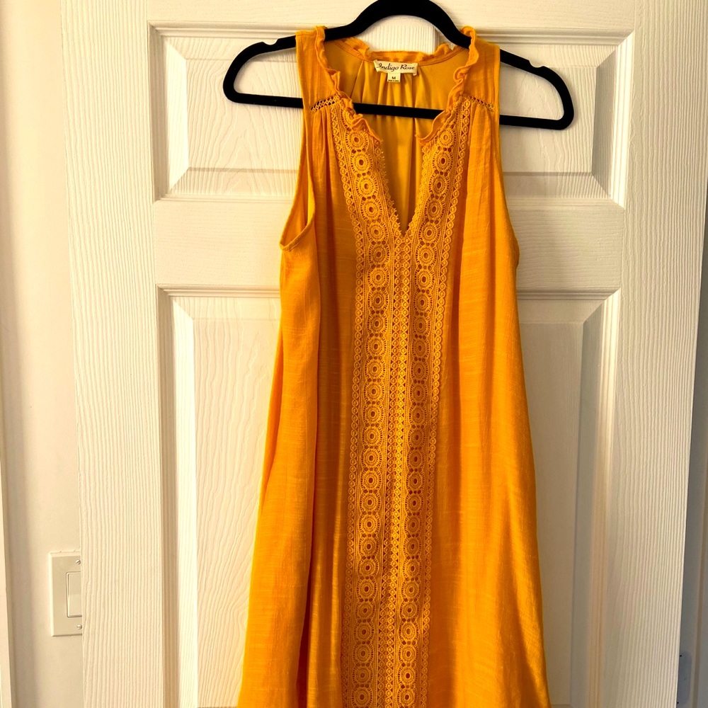 Beautiful yellow dress